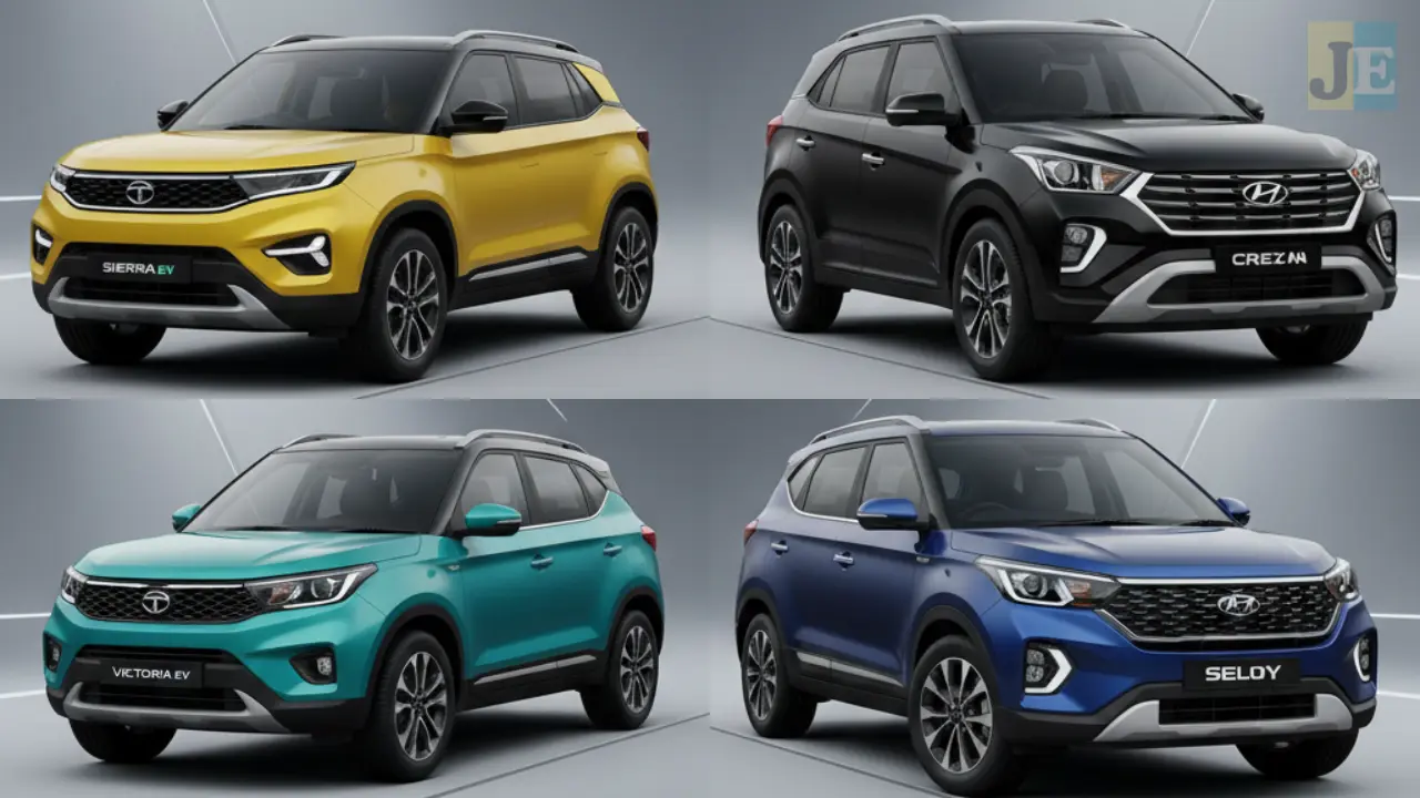 Tata Sierra, KIA Seltos, Creta